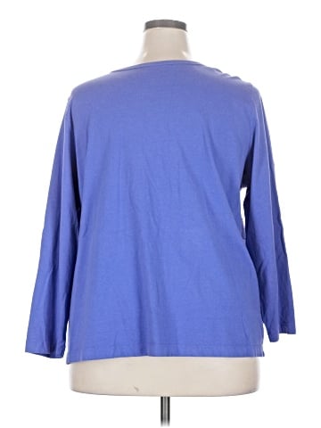 Woman Within 3/4 Sleeve T-Shirt (view 2)
