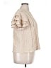 DR2 Ivory Short Sleeve Blouse Size XL - photo 4