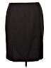 Kasper 100% Polyester Solid Black Formal Skirt Size 16 (petite) - photo 2