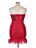 Lulus 100% Polyester Red Cocktail Dress Size XL - photo 2