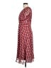 Connected Apparel 100% Polyester Polka Dots Red Casual Dress Size 10 - photo 5