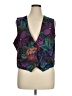 Alfred Dunner Purple Vest Size 14 - photo 1