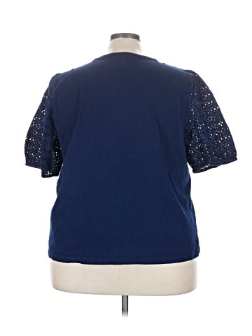 St. John's Bay Short Sleeve Blouse (view 2)