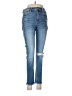 Flying Monkey Hearts Blue Jeans Size 29 waist - photo 1