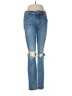 CAbi Hearts Blue Jeans Size 4 - photo 1