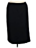Le Suit 100% Polyester Solid Black Formal Skirt Size 16 - photo 2