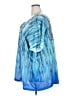 Catherines 100% Polyester Blue Long Sleeve Blouse Size 5X - photo 5