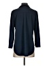 Theory Blue 3/4 Sleeve Button-Down Shirt Size S - photo 2