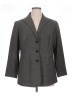 Lafayette 148 New York 100% Wool Gray Wool Blazer Size 14 - photo 1