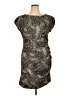 Ann Taylor Animal Print Gray Cocktail Dress Size 14 - photo 1