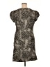 Ann Taylor Animal Print Gray Cocktail Dress Size 14 - photo 2