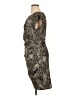 Ann Taylor Animal Print Gray Cocktail Dress Size 14 - photo 5