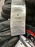 Reebok 100% Polyester Print Black Windbreaker Size 8 - photo 4