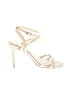 Badgley Mischka Gold Sandals Size 7 - photo 1