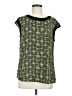 Halogen 100% Polyester Green Sleeveless Blouse Size M - photo 1