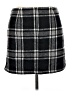 Lulus 100% Polyester Plaid Black Casual Skirt Size XL - photo 2