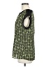 Halogen 100% Polyester Green Sleeveless Blouse Size M - photo 5