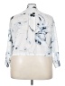 Diesel 100% Polyester Print Blue 3/4 Sleeve Blouse Size 4X (estimated) - photo 2