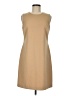 Calvin Klein Solid Tan Casual Dress Size M (estimated) - photo 1