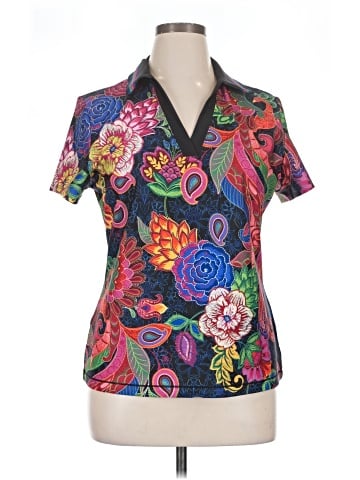 Johnny Was Short Sleeve Polo (view 1)