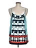 CAbi 100% Silk Teal Sleeveless Silk Top Size M - photo 2