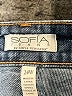 SOFIA Blue Denim Shorts Size 24 waist - photo 3