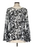 Adore Black Long Sleeve Blouse Size L - photo 1