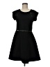 Bar III Solid Black Casual Dress Size M - photo 1