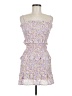 THATSSOFETCH 100% Polyester Floral Purple Cocktail Dress Size 8 - photo 1