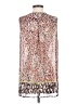 CAbi Animal Print Pink Sleeveless Blouse Size S - photo 2