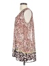 CAbi Animal Print Pink Sleeveless Blouse Size S - photo 5