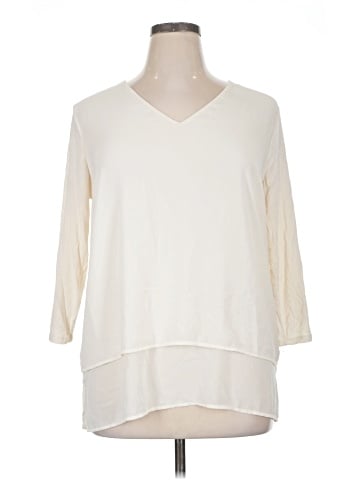 MICHAEL Michael Kors 3/4 Sleeve Top (view 1)