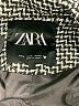 Zara Houndstooth Gray Blazer Size M - photo 6