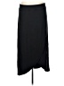 Athleta Solid Black Casual Skirt Size L - photo 1