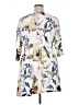 JunaRose Print Ivory Casual Dress Size 14 - photo 2