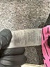 David Lerner 100% Polyester Tweed Pink Long Sleeve Blouse Size L - photo 8