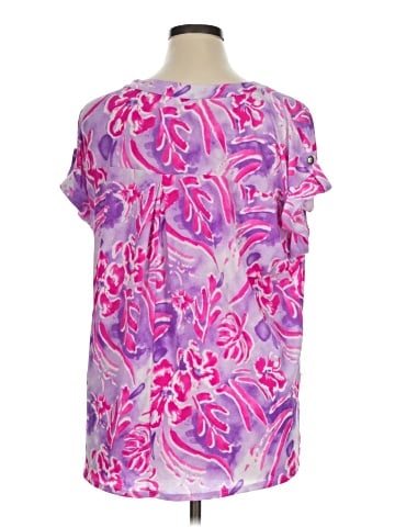 Dear Scarlett Short Sleeve Blouse (view 2)