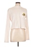 Volcom 100% Cotton Ivory Long Sleeve Turtleneck Size L - photo 1
