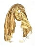 Roberto Cavalli 100% Wool Gold Scarf One size - photo 1