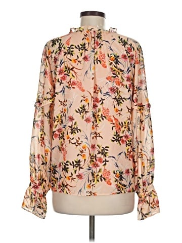 Rose + Olive Long Sleeve Blouse (view 2)