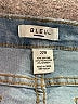 Bleu Solid Blue Jeans Size 22 - photo 4