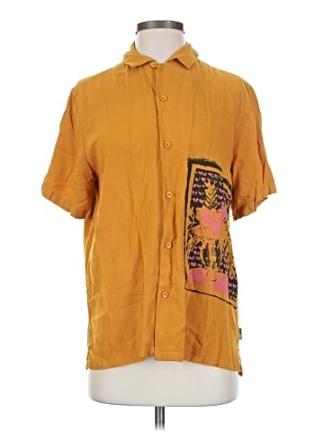 Urban Outfitters Short Sleeve Button-Down Shirt (view 1)
