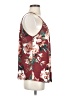 Papermoon Burgundy Sleeveless Top Size S - photo 4