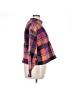 American Eagle Outfitters 100% Polyester Plaid Purple Fleece Size XL - photo 4