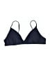 J.Crew Solid Blue Swimsuit Top Size L - photo 1