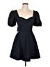 Francesca's 100% Polyester Hearts Blue Cocktail Dress Size S - photo 1
