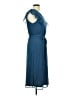 DR2 100% Polyester Blue Casual Dress Size M - photo 4