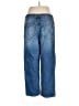 Boden 100% Cotton Solid Blue Jeans Size 12 - photo 2