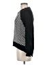 MICHAEL Michael Kors Chevron-herringbone Black Pullover Sweater Size M - photo 5