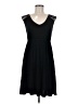 Spense Solid Black Casual Dress Size M - photo 1